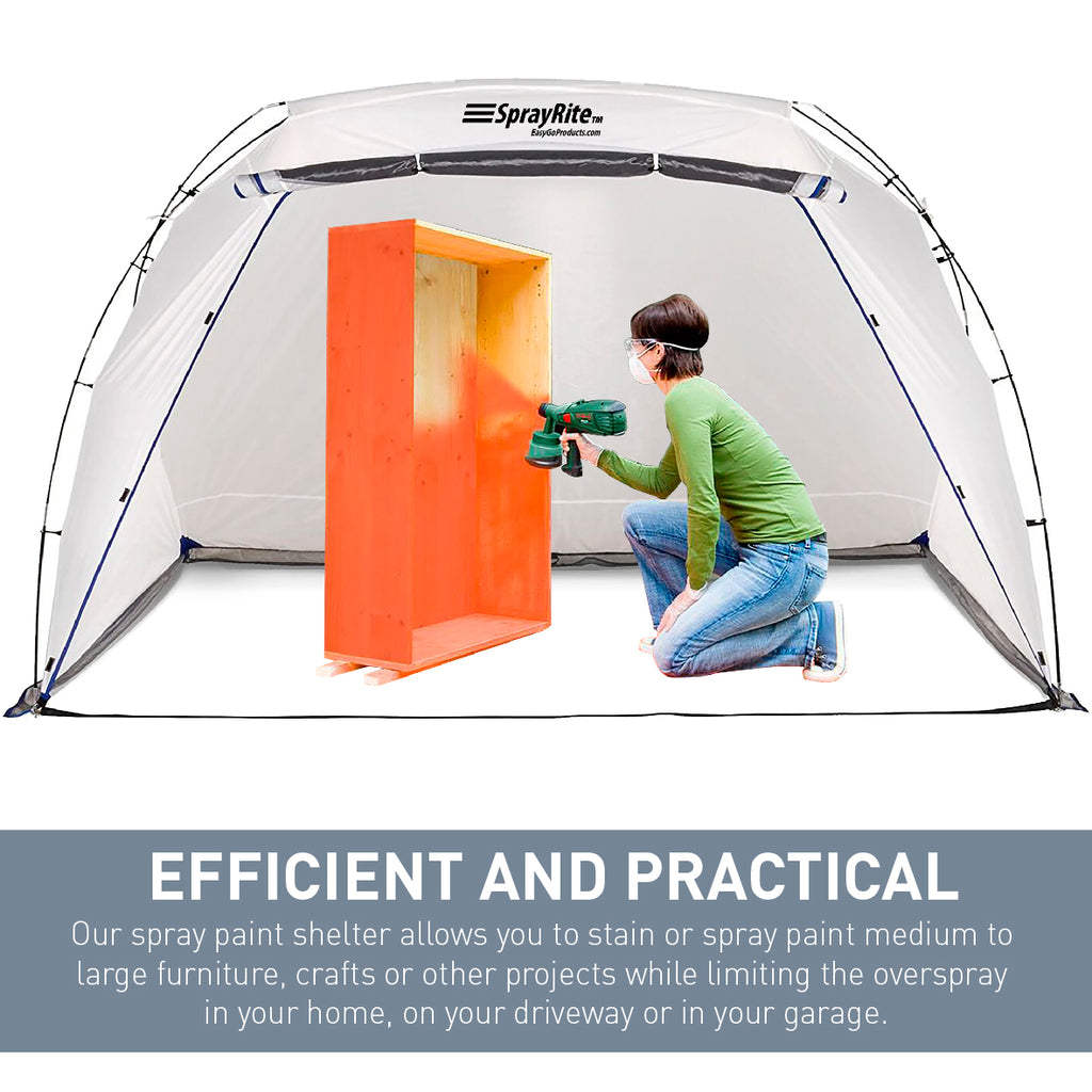 paint tents Sprayrite – PAINT SPRAY SHELTER, SPRAY PAINTING TENT, FURNITURE PAINT – EasyGo Products