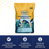 Harvest Hero Hydroponic Perlite for Potting Soil Mix, Root Cuttings, Containers and Indoor Gardens - Medium Grade - 3 Cubic Foot – 20 Pounds
