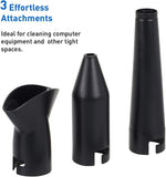 EasyGo CompuCleaner 2.0 –Durable ABS Plastic Electric High Pressure Air Duster – Computer Cleaner Blower - Keyboard Clea