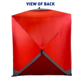 CoverU Sports Tent Pod SUN Protection – Pop Up 2 Person Hot Climate Canopy Shelter – Patent Pending - RED