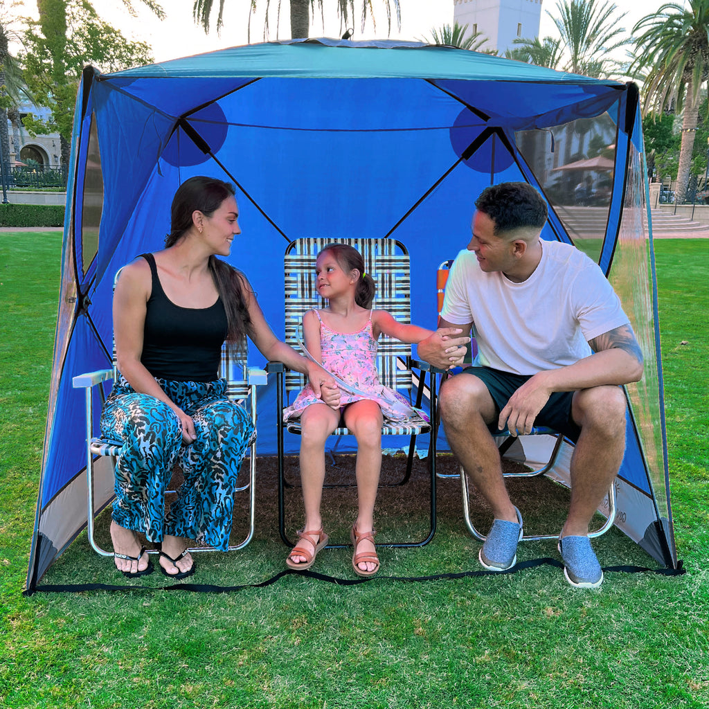 CoverU Sports Tent Pod SUN Protection – Pop Up 2 Person Hot Climate Ca –  EasyGo Products