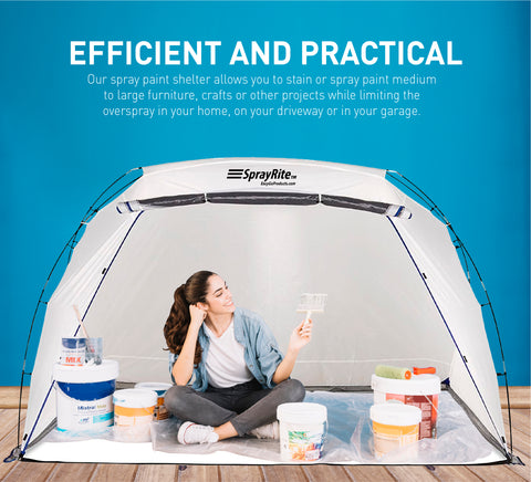 paint booth tent Sprayrite – PAINT SPRAY SHELTER, SPRAY PAINTING TENT, FURNITURE PAINT – EasyGo Products