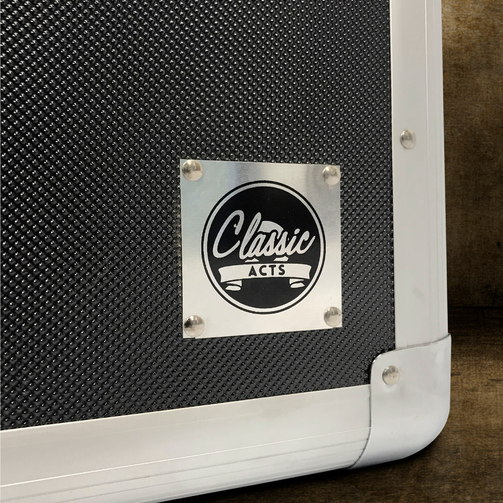 Classic Acts Vinyl Record Album Storage Case Aluminum Lp Record Play