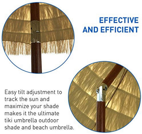 easygo thatch patio tiki umbrella EasyGo