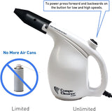 EasyGo CompuCleaner 2.0 –Durable ABS Plastic Electric High Pressure Air Duster – Computer Cleaner Blower - Keyboard Clea