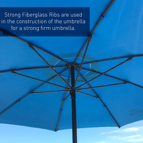 best patio umbrella for strong winds Xbrellas – The Best High Wind Resistant Large 7.5' Beach Umbrella. 6 H – EasyGo Products