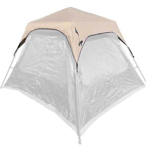 EasyGo Product Rain Fly Accessory - Fits Coleman 8 Person Instant Tent (14 Foot X 10 Foot) Camping Tents – Rain Fly ONLY - Aftermarket Brand