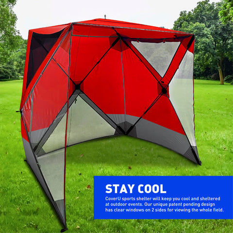 pop up tent pod CoverU Sports Tent Pod SUN Protection – Pop Up 2 Person Hot Climate Ca – EasyGo Products