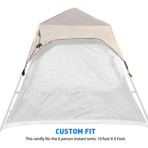 6 person instant tent EasyGo Product Rain Fly Accessory