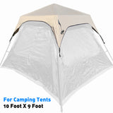 EasyGo Product Rain Fly Accessory - Fits Coleman 6 Person Instant Tent (10 Foot X 9 Foot) Camping Tents – Rain Fly ONLY - Aftermarket Brand
