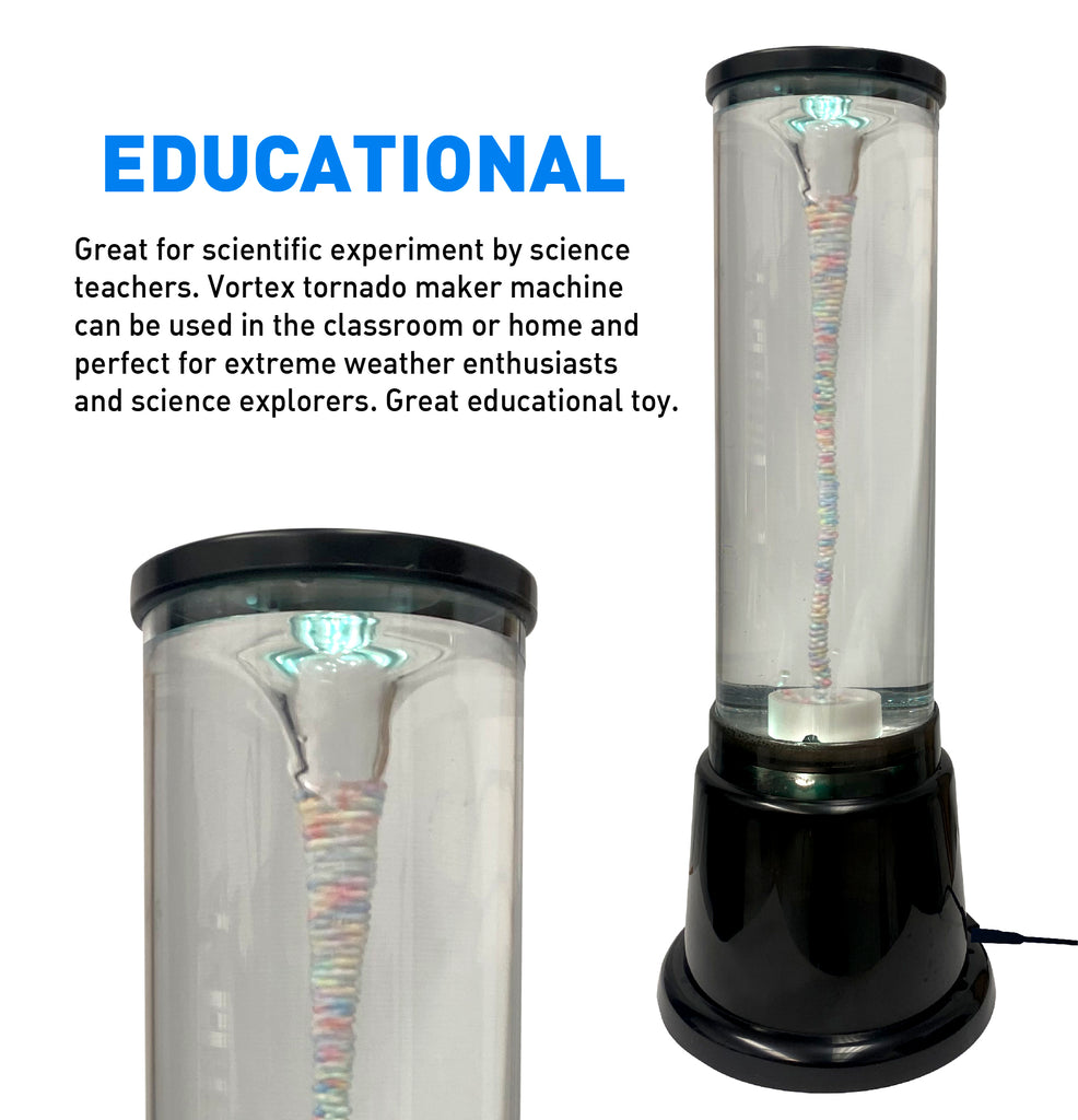 EasyGo Water Vortex Tornado Lava Lamp – Color Changing – Kids Science ...